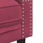 Set sofás Chesterfield con cojines 3 pzas terciopelo rojo tinto de , Sofás - Ref: Foro24-3209285, Precio: 745,35 €, Descuento: %