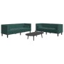 Set de sofás Chesterfield con cojines 2 piezas terciopelo verde de , Sofás - Ref: Foro24-3209293, Precio: 584,67 €, Descuento: %