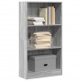 Estantería de madera de ingeniería gris Sonoma 60x24x109 cm de , Librerías y estanterías - Ref: Foro24-857808, Precio: 51,29 ...