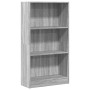 Estantería de madera de ingeniería gris Sonoma 60x24x109 cm de , Librerías y estanterías - Ref: Foro24-857808, Precio: 51,29 ...