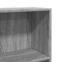 Estantería de madera de ingeniería gris Sonoma 60x24x109 cm de , Librerías y estanterías - Ref: Foro24-857808, Precio: 51,29 ...