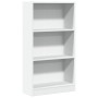 Estantería de madera de ingeniería blanca 60x24x109 cm de , Librerías y estanterías - Ref: Foro24-857803, Precio: 51,29 €, De...