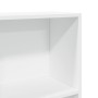 Engineered wood white shelf 60x24x109 cm by , Bookcases and shelves - Ref: Foro24-857803, Price: 51,29 €, Discount: %