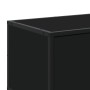 Engineered wood TV stand in black, 180x35x41 cm by , TV Furniture - Ref: Foro24-3300785, Price: 125,96 €, Discount: %