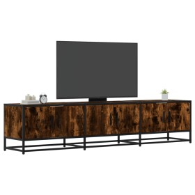 TV stand made of smoked oak engineered wood 180x35x41 cm by , TV Furniture - Ref: Foro24-3300787, Price: 125,05 €, Discount: %