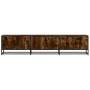 TV stand made of smoked oak engineered wood 180x35x41 cm by , TV Furniture - Ref: Foro24-3300787, Price: 136,25 €, Discount: %