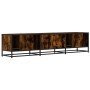 TV stand made of smoked oak engineered wood 180x35x41 cm by , TV Furniture - Ref: Foro24-3300787, Price: 136,25 €, Discount: %