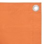 Orange 120x500 cm Oxford fabric balcony awning by vidaXL, Umbrellas - Ref: Foro24-135054, Price: 20,21 €, Discount: %