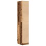 Aged engineered wood medicine cabinet 30x41x174.5 cm by , Lockers and storage cabinets - Ref: Foro24-3309634, Price: 126,99 €...