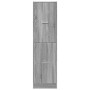 Medicine cabinet made of gray Sonoma wood engineering, measuring 40x41x144.5 cm. by , Lockers and storage cabinets - Ref: For...