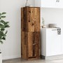 Aged engineered wood medicine cabinet 40x41x144.5 cm by , Lockers and storage cabinets - Ref: Foro24-3309643, Price: 126,46 €...