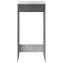 High bar table made of gray concrete engineered wood 51x50x103.5 cm by , Kitchen and dining tables - Ref: Foro24-854421, Pric...