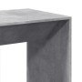 High bar table made of gray concrete engineered wood 51x50x103.5 cm by , Kitchen and dining tables - Ref: Foro24-854421, Pric...