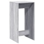 Mesa alta de bar madera ingeniería gris Sonoma 51x50x103,5 cm de , Mesas de cocina y de comedor - Ref: Foro24-854423, Precio:...