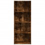 Estantería madera de ingeniería roble ahumado 60x30x152 cm de , Librerías y estanterías - Ref: Foro24-857912, Precio: 71,99 €...