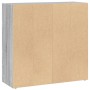 Estantería de madera de ingeniería gris Sonoma 80x30x77 cm de , Librerías y estanterías - Ref: Foro24-857927, Precio: 50,07 €...