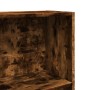 Engineered wood smoked oak bookshelf 80x30x152 cm by , Bookcases and shelves - Ref: Foro24-857944, Price: 76,76 €, Discount: %