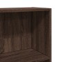 Engineered wood brown oak bookshelf 80x30x152 cm by , Bookcases and shelves - Ref: Foro24-857946, Price: 78,92 €, Discount: %