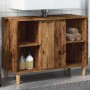 Aged engineered wood bathroom cabinet 80x33x60 cm by , bathroom vanities - Ref: Foro24-857133, Price: 62,17 €, Discount: %