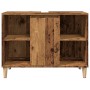 Aged engineered wood bathroom cabinet 80x33x60 cm by , bathroom vanities - Ref: Foro24-857133, Price: 62,17 €, Discount: %