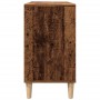 Aged engineered wood bathroom cabinet 80x33x60 cm by , bathroom vanities - Ref: Foro24-857133, Price: 62,17 €, Discount: %