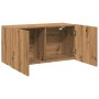 Wall-mounted TV unit in artisan oak, 80x30x41 cm by , Closets and storage - Ref: Foro24-857668, Price: 49,73 €, Discount: %