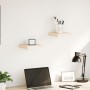 Floating shelves 2 units engineered wood 23x23.5x4 cm by , Shelves and shelves - Ref: Foro24-4010680, Price: 24,48 €, Discoun...