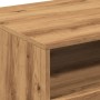 Handcrafted oak coffee table with LED lights 90x49x40 cm by , Coffee table - Ref: Foro24-857711, Price: 114,20 €, Discount: %