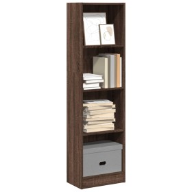 Ingenieurholzregal in Eichenbraun 40x24x143 cm von , Bücherregale und Regale - Ref: Foro24-857789, Preis: 50,99 €, Rabatt: %