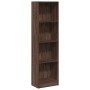 Estantería de madera de ingeniería marrón roble 40x24x143 cm de , Librerías y estanterías - Ref: Foro24-857789, Precio: 50,99...