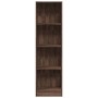 Estantería de madera de ingeniería marrón roble 40x24x143 cm de , Librerías y estanterías - Ref: Foro24-857789, Precio: 50,99...