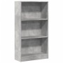 Engineered wood shelf in concrete gray, 60x24x109 cm by , Bookcases and shelves - Ref: Foro24-857806, Price: 50,99 €, Discoun...