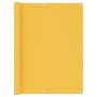 Toldo para balcón tela oxford amarillo 120x500 cm de vidaXL, Sombrillas - Ref: Foro24-135030, Precio: 16,61 €, Descuento: %