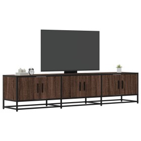 TV stand made of engineered wood in brown oak, 180x35x41 cm by , TV Furniture - Ref: Foro24-3300789, Price: 129,06 €, Discoun...