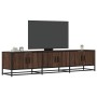 TV stand made of engineered wood in brown oak, 180x35x41 cm by , TV Furniture - Ref: Foro24-3300789, Price: 140,99 €, Discoun...