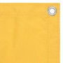 Balcony awning yellow oxford fabric 120x500 cm by vidaXL, Umbrellas - Ref: Foro24-135030, Price: 16,61 €, Discount: %