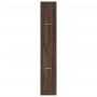 Wooden engineering brown oak medicine cabinet 30x41x174.5 cm by , Lockers and storage cabinets - Ref: Foro24-3309633, Price: ...