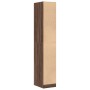 Wooden engineering brown oak medicine cabinet 30x41x174.5 cm by , Lockers and storage cabinets - Ref: Foro24-3309633, Price: ...