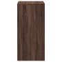 Mesa alta de bar madera ingeniería marrón roble 51x50x103,5 cm de , Mesas de cocina y de comedor - Ref: Foro24-854424, Precio...