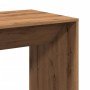 High bar table made of engineered oak wood, Artisian style, measuring 51x50x103.5cm. by , Kitchen and dining tables - Ref: Fo...