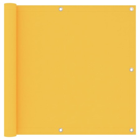 Balcony awning yellow oxford fabric 90x300 cm by vidaXL, Umbrellas - Ref: Foro24-135024, Price: 20,49 €, Discount: %