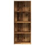 Engineered wood bookshelf in aged color, 60x30x152 cm by , Bookcases and shelves - Ref: Foro24-857915, Price: 71,45 €, Discou...