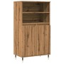 Aparador alto madera ingeniería roble artisian 60x36x110 cm de , Aparadores - Ref: Foro24-857459, Precio: 88,99 €, Descuento: %