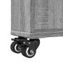 Narrow storage cart in gray Sonoma wood 48x13x68 cm by , Bookcases and shelves - Ref: Foro24-855228, Price: 47,25 €, Discount: %