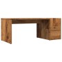 Mesa de centro madera ingeniería envejecida 90x45x35 cm de , Mesas de centro - Ref: Foro24-856056, Precio: 48,07 €, Descuento: %