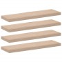 Estantes flotantes 4 uds madera de ingeniería 80x23,5x4 cm de , Estantes y estanterías - Ref: Foro24-4010693, Precio: 90,99 €...