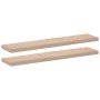 Floating shelves 2 units engineered wood 60x23.5x4 cm by , Shelves and shelves - Ref: Foro24-4010698, Price: 68,06 €, Discoun...