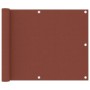 Terracotta Oxford fabric balcony awning 75x500 cm by vidaXL, Umbrellas - Ref: Foro24-134974, Price: 17,70 €, Discount: %