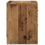 Bedside tables 2 units aged engineered wood 40x30x40 cm by , Nightstands - Ref: Foro24-855925, Price: 75,66 €, Discount: %