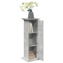 Pedestal expositor con almacenaje gris hormigón 31x30x90 cm de , Soportes para macetas - Ref: Foro24-854610, Precio: 66,27 €,...